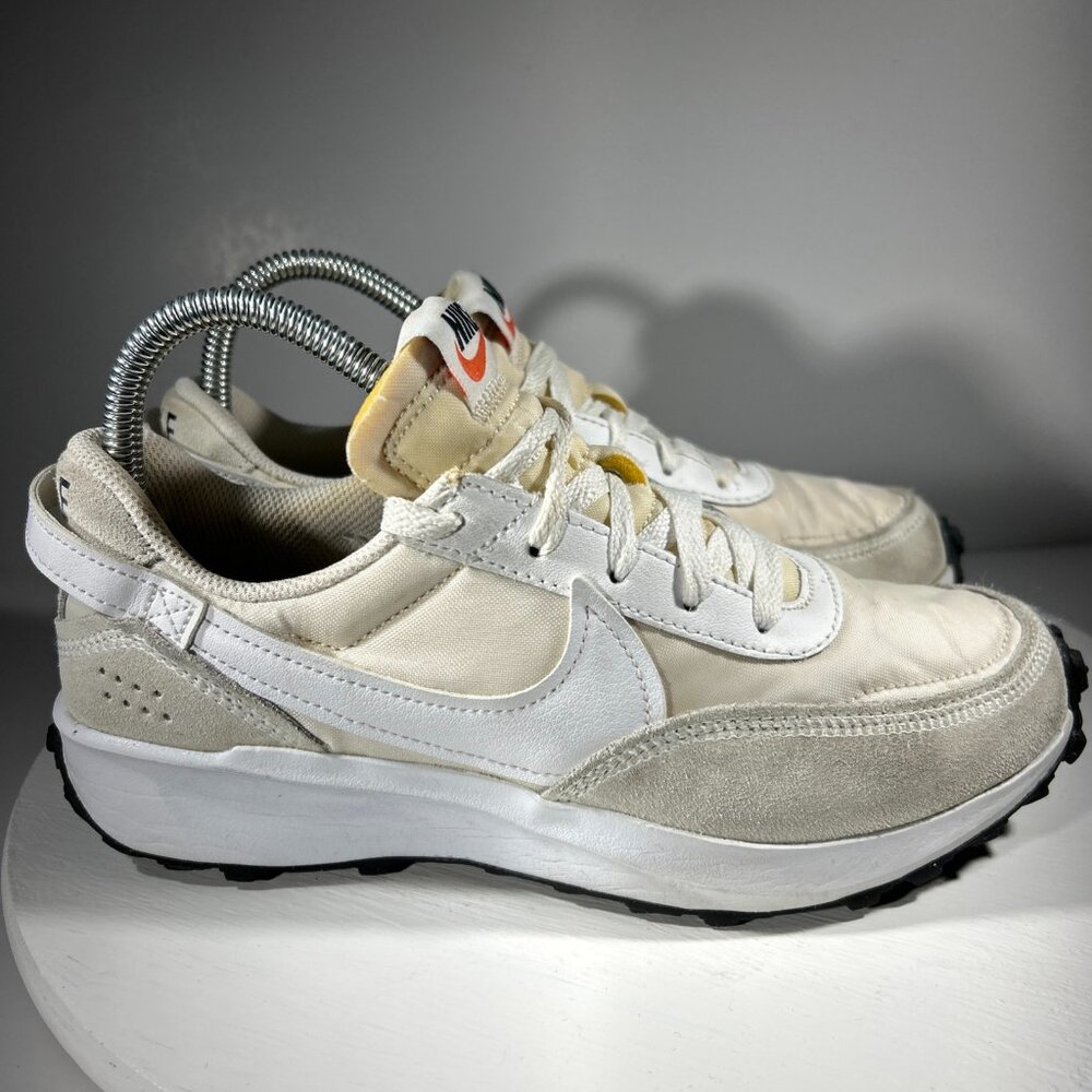 Nike Waffle Debut Womens Sneakers Shoes Size 7 Running Training Gym Gray Walking